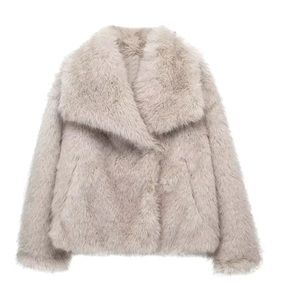 faux fur coat